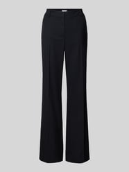 Straight fit stoffen broek met viscose van Jake*s Collection - 25