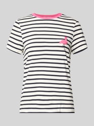 Regular Fit T-Shirt aus Viskose-Mix Modell 'HEART LIFE' von ONLY - 5