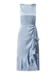 Cocktailkleid aus Satin  von MAYA DELUXE Blau - 4