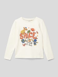 Longsleeve mit Motiv-Print von Name It Blau - 34
