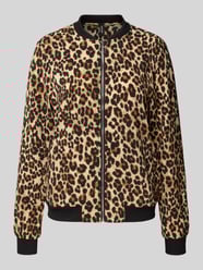 Regular Fit Blouson mit Allover-Muster Modell 'COCO' von Vero Moda Beige - 3