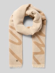 Schal mit Fransenabschluss von Marc Cain Beige - 6
