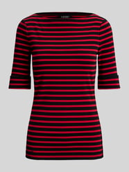 Slim Fit T-Shirt aus Baumwoll-Mix von Lauren Ralph Lauren - 45