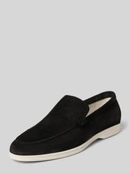 Mokasyny ze skóry model 'Mayne' od Steve Madden - 5