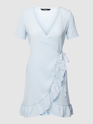 Wickelkleid mit Volants von Vero Moda Blau - 13