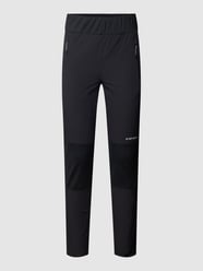 Stoffen broek met elastische band, model 'BETHUNE' van Icepeak Grijs / zwart - 19