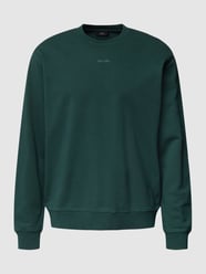 Sweatshirt mit Label-Detail Modell 'Smart' von Cinque Grün - 19