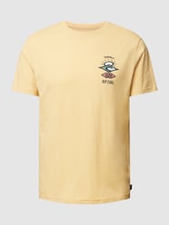 T-Shirt mit Rundhalsausschnitt Modell 'SEARCH ICON' von Rip Curl Gelb - 26