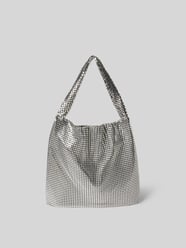 Handtasche im Metallic-Look von Rabanne Grau - 20