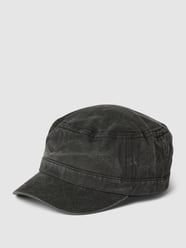 Czapka z daszkiem i regulowanym paskiem od Müller Headwear Czarny - 37
