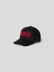 Cap mit Label-Stitching von Dsquared2 Schwarz - 14