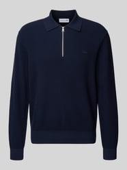 Regular Fit Strickpullover in Waffel-Optik von Lacoste - 3