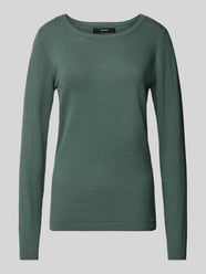 Gebreide pullover met ronde hals van Vero Moda Groen - 28