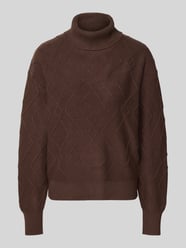 Strickpullover mit gerippten Abschlüssen Modell 'Saturn' von FREE/QUENT - 27