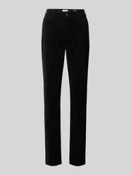 Slim Fit Stoffhose aus elastischem Baumwoll-Mix von Christian Berg Woman - 46