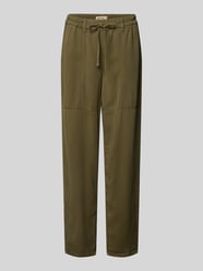 Straight Fit Stoffhose aus reinem Lyocell Modell 'Maison' von MOS MOSH - 22