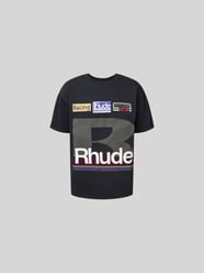 T-Shirt mit Label-Print von RHUDE - 14
