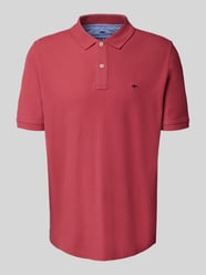 Koszulka polo o kroju regular fit z wyhaftowanym logo od Fynch-Hatton - 43