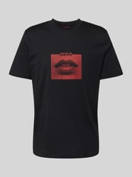 T-Shirt mit Label-Print Modell 'Deterni' von HUGO - 23
