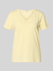 krój regular fit t-shirt z mieszanki bawełny od s.Oliver RED LABEL - 26