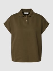 Poloshirt in mouwloos design van Marc O'Polo Denim Groen - 43