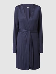 Bademantel aus Modal  von Huber Bodywear Blau - 1