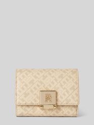 Portemonnaie mit Label-Applikation von Tommy Hilfiger Beige - 25