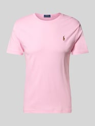 T-Shirt mit Label-Stitching von Polo Ralph Lauren - 38