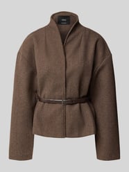 Jacke mit Gürtel Modell 'SIRA' von MANGO - 13