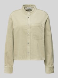 Relaxed fit overhemdblouse met borstzak, model 'Falve' van OPUS - 11