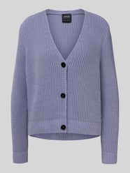 Regular Fit Strickjacke mit v-Ausschnitt von Marc Cain - 32