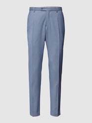 Slim Fit Anzughose mit Stretch-Anteil von CG - Club of Gents Blau - 34