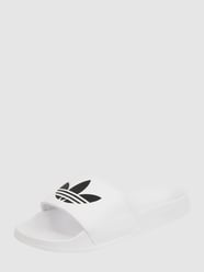 Slides mit Logo Modell 'Adilette Lite' von adidas Originals Weiß - 39