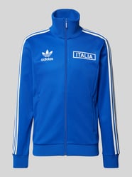 Sweatjacke Italien EM 2024 von adidas Originals Blau - 1