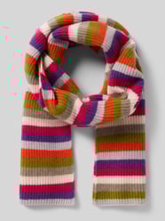 Schal aus Kaschmir mit Streifenmuster von Christian Berg Woman - 47