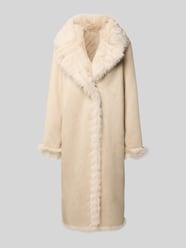 Keerbare lange jas met imitatiebont van PETITE M. - 15