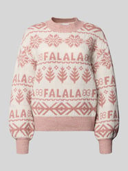Strickpullover mit Stehkragen Modell 'FROSTINA' von VILA Pink - 45