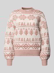 Strickpullover mit Stehkragen Modell 'FROSTINA' von Vila Pink - 8