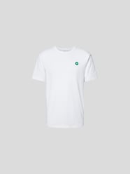 T-Shirt in melierter Optik von WOOD WOOD Weiß - 33