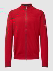 Strickjacke mit Label-Stitchings von La Martina Rot - 22