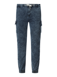 PLUS SIZE Jogpants aus Denim von Urban Classics Plus Blau - 1