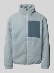 Sweatjacke mit Stehkragen Modell 'Pelican' von Mazine Blau - 5