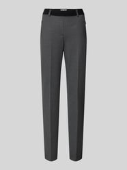 Slim fit stoffen broek met persplooien, model 'LILLYTH' van Raphaela By Brax - 12