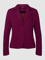 Blazer mit Strukturmuster von More & More - 24