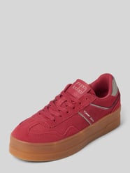 Sneaker mit Label-Details von Tommy Jeans Rot - 5