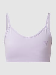 Bustier mit Logo-Details Modell 'Angelica'  von Guess Activewear Lila - 28