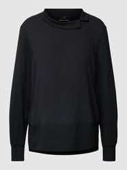 Longsleeve im unifarbenen Design von Marc Cain Schwarz - 45