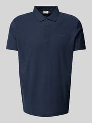 Poloshirt mit Label-Print Modell 'Alonso' von JOOP! Jeans Blau - 24