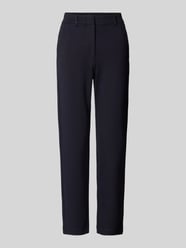 Slim Fit Stoffhose mit Eingrifftaschen Modell 'ADEPTO' von MaxMara Leisure Blau - 38