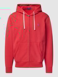 Sweatjack met labelstitching van Polo Ralph Lauren Rood - 9